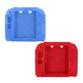 2Pcs Protective Soft Silicone Rubber Skin Case Cover for Nintendo 2DS-3