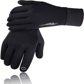 Winter Gloves Men Women Touchscreen Running Gloves Cold Weather Work Gloves -Black