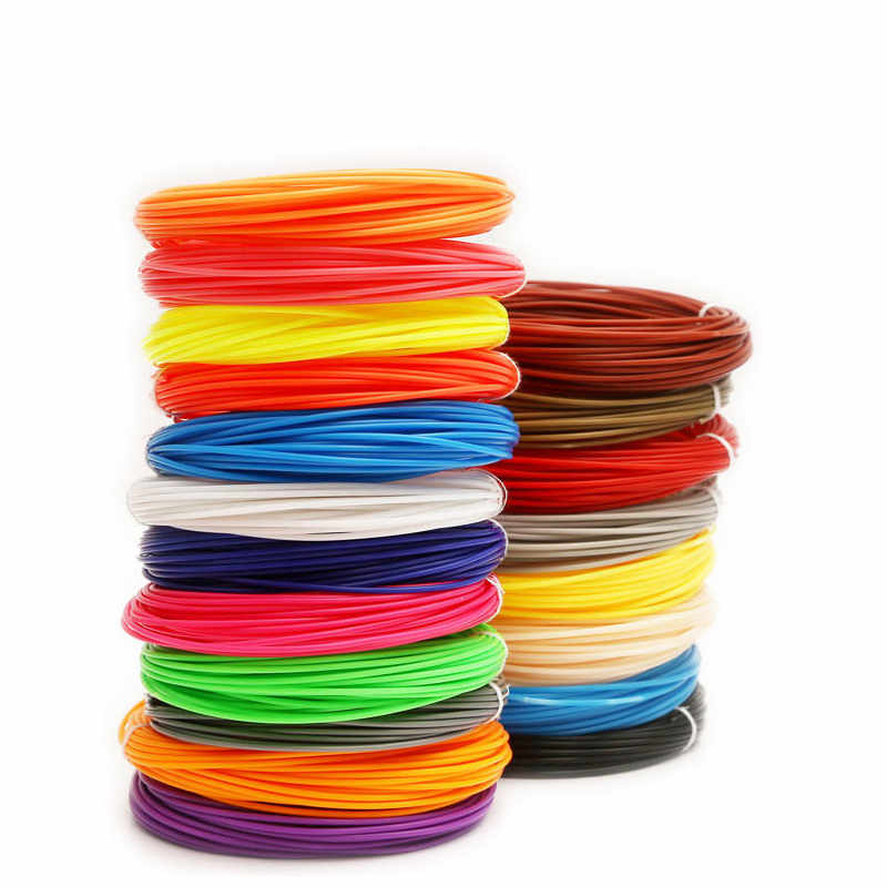 3D Printing Pen PCL Filament 1.75mm Each Color 5m Random Color