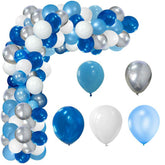 117 Pcs Blue Balloons Garland Arch Kit For Blue Balloon Decorations