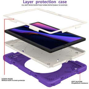 Tab A 8 X200/X205 Samsung Tablet Case with 360¡ãSwivel Stand-Catharanthus Roseus