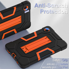 ShockProof Tablet Case with Stand for Samsung Galaxy A9 8.7 Inch-BlackOrange