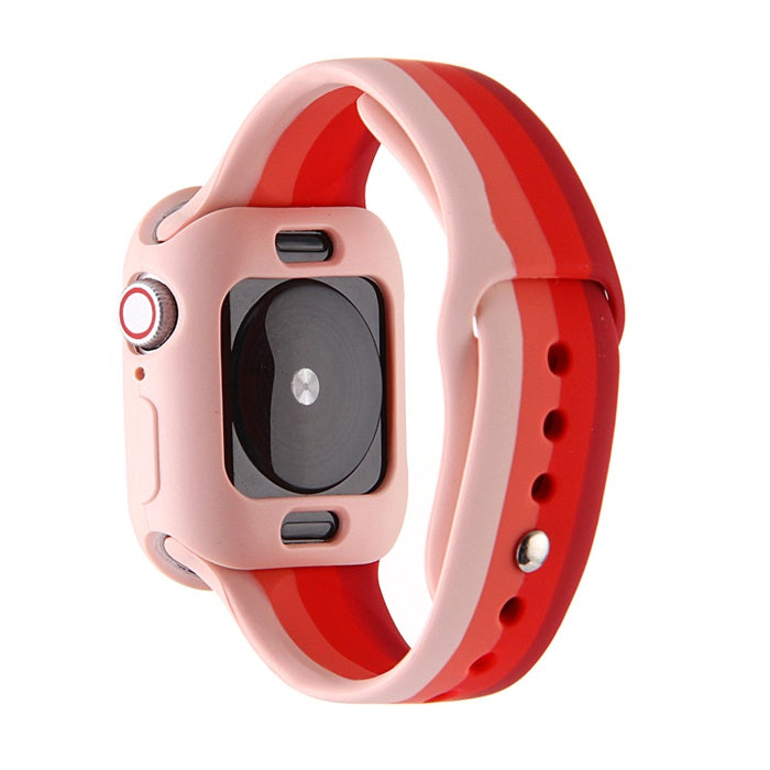 Colorful Silicone Sport Watch Band For Apple iWatch Series-02