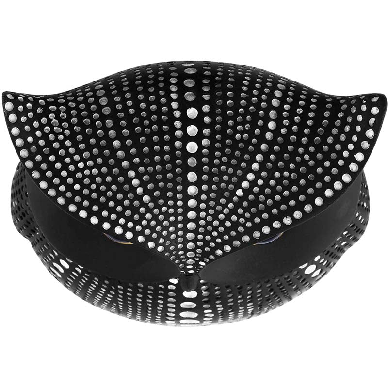 Owl Statue for Home Decor Accents Living Room Office Bedroom Kitchen Laundry House Apartment Dorm Bar -Black