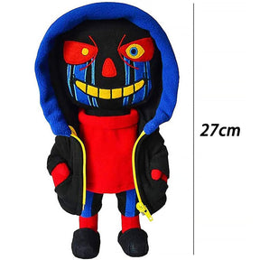Undertale Series of Creative Dolls Birthday Halloween Fear Stuffed Animals Gifts-Orange Skeleton-Zombie