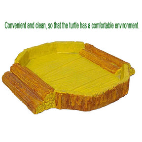 Reptile Food Bowl Habitat Breeding Box for Amphibians-GD020