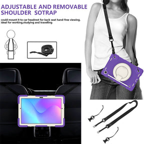 Tab A 8 X200/X205 Samsung Tablet Case with 360¡ãSwivel Stand-Catharanthus Roseus