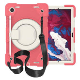 Tab A 8 X200/X205 Samsung Tablet Case with 360¡ãSwivel Stand-Begonia Red