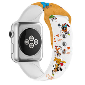 Soft Silicone Cartoon Mickey Mouse Bands for Apple Watch Series SE/6/5/4/3/2/1-C20