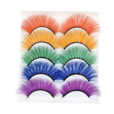 3D False Eyelashes Colored Thick Lashes for Performance Halloween-12