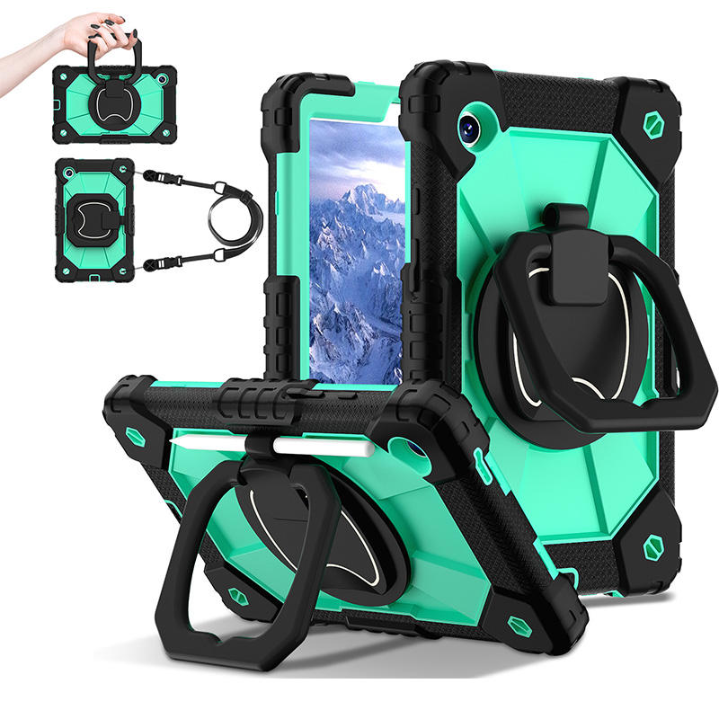 Samsung Galaxy A9 Plus Rugged Tablet Case with Handle Shoulder Strap-I