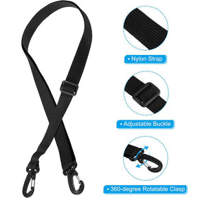 Ski and Snowboard Boot Carrier Strap for Ice Skates Rollerblades-Black