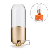 Camping Gas Lamp Portable Outdoor Light-Orange