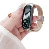 Sports Strap with Adjustable Buckle Solo Loop Elastic Watchband for Mi8-5