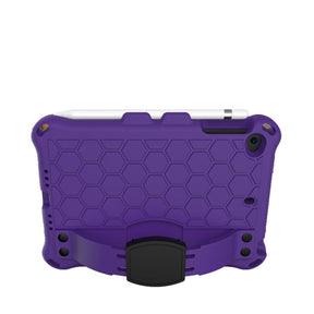 Hive iPad Case For iPad Mini 1/2/3/4/5 Durable Stand Cover With Shoulder Strap-PurpleBlack