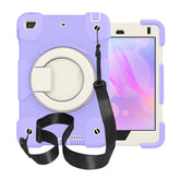 iPad Case For iPad Mini 4/5 with 360¡ãSwivel Stand-Taro Purple