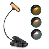 15 LED Clip on Book Light for Reading in Bed LED Reading Light for Books and Kindles Reading Lamp