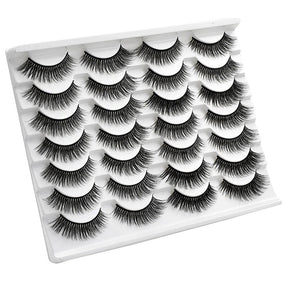 3D Multi-Layer False Eyelashes 14 Pairs Fluffy Cat Eye Lashes-E04