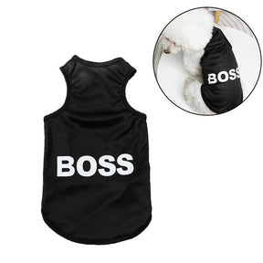 Puppy Letter Printed Thin Comfort Sport Vest Gift for Small Dogs Cat