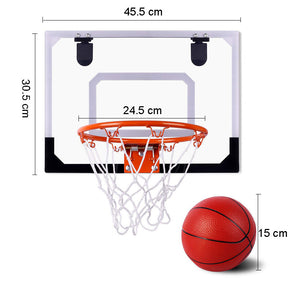 Indoor Mini Basketball Hoop Set Toy Gifts for Kids Boys Teens