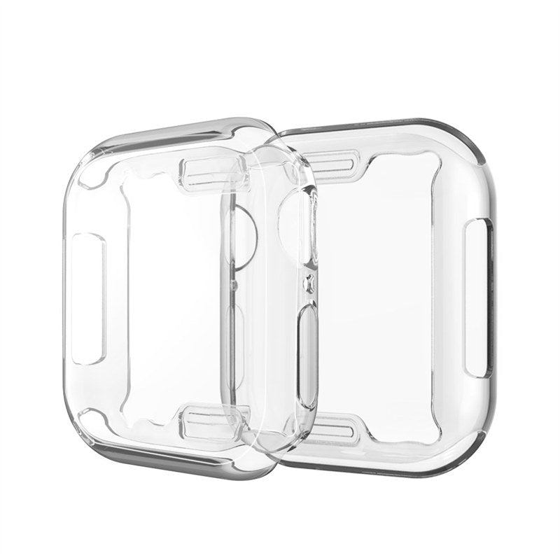 TPU All Around Screen Protective Cover for iWatch SE/6/5/4/3/2/1-Clean