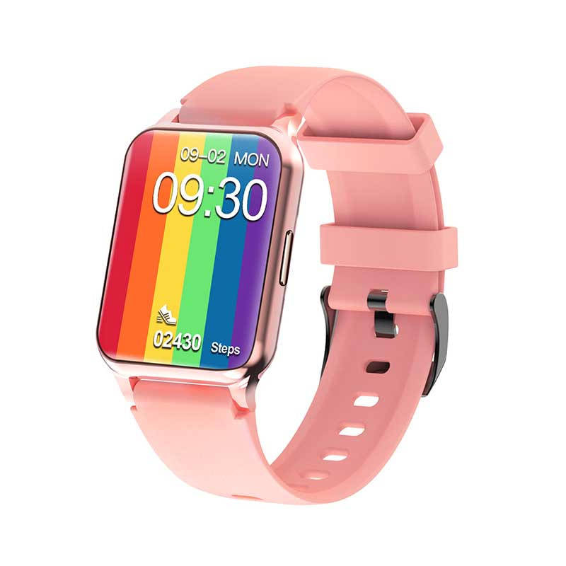 F30L HD Smart Watch Fitness Tracker with Heart Rate and Sleep Monitor-Pink