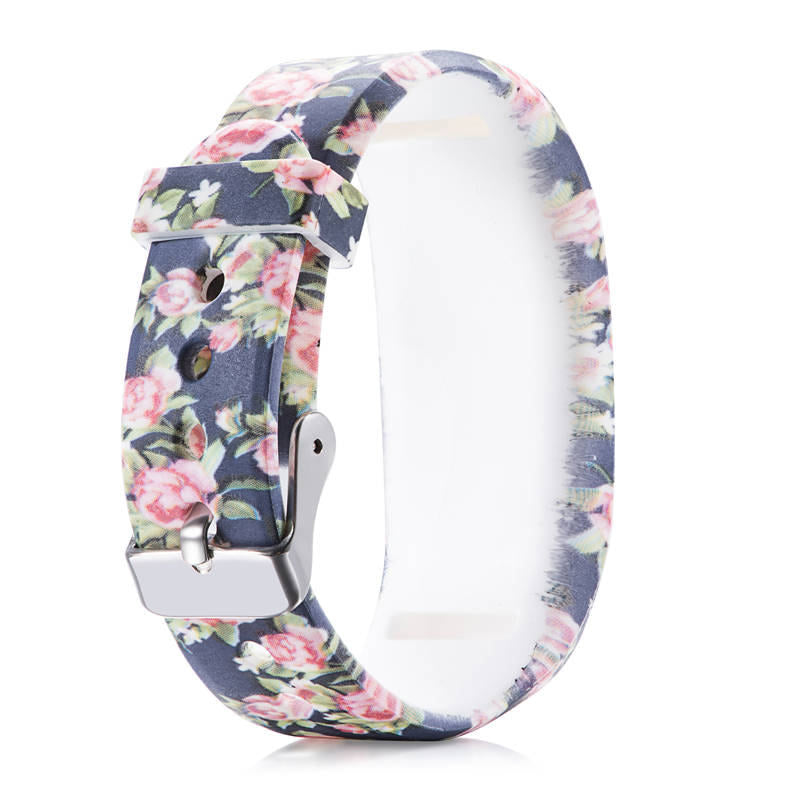 Compatible With Garmin Vivofit JR /Vivofit 3 Soft Silicone Colorful ReplacementWristbands-Color6