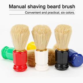 6 Packs Shaving Brush with Handle for Men Hair Salon Tool Gifts