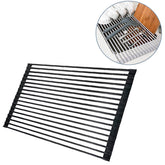 Over The Sink Multipurpose Roll-Up Dish Drying Rack 43*33CM-Black