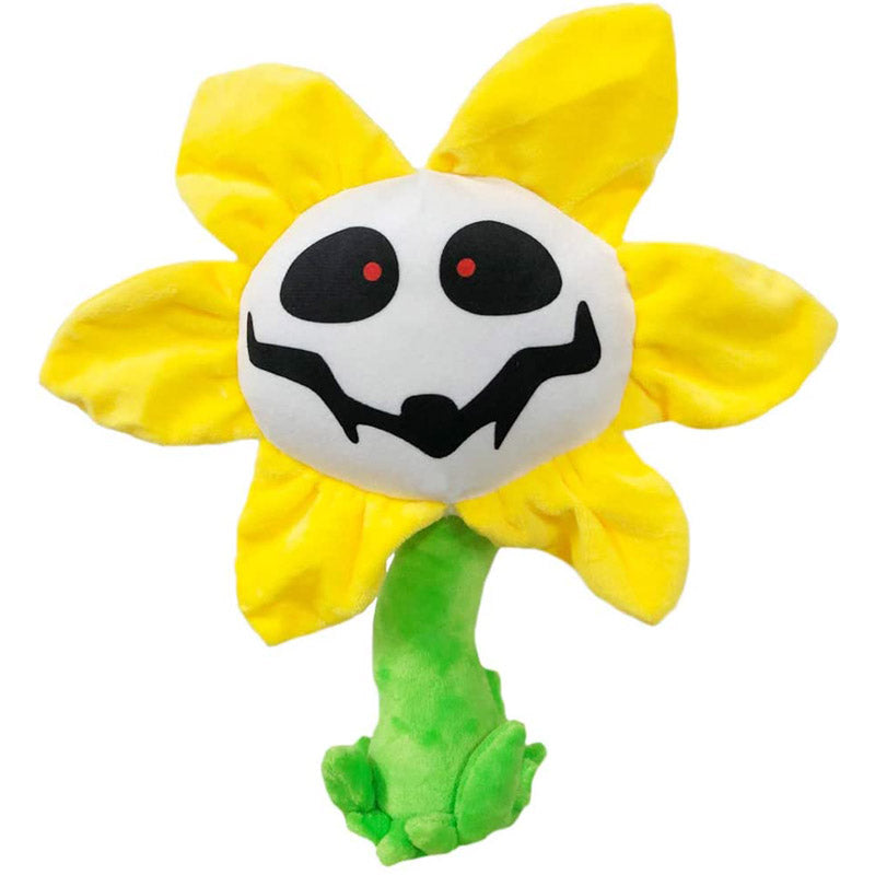 Undertale Series of Creative Dolls Birthday Halloween Fear Stuffed Animals Gifts-Orange Skeleton-Sunflower