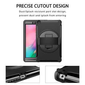 Spider Man 3-Layer Heavy Duty Case For Samsung Tab A 8inch (2019) T290/T295-Black