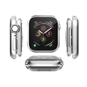 TPU All Around Screen Protective Cover for iWatch SE/6/5/4/3/2/1-Clean