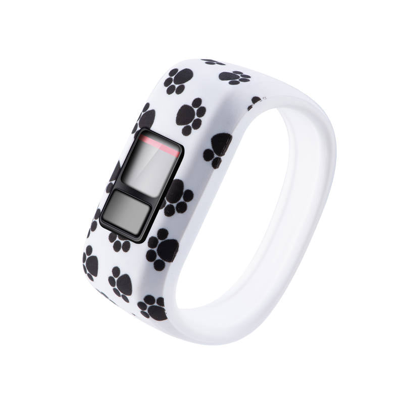Soft Silicone Replacement Watchband for Garmin Vivofit Vivofit 3/Vivofit JR/JR 2 Band for Kids Women Men-Color6