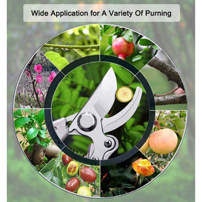 Home & Living21cm Garden Shears Tree Trimmers Secateurs, Hedge & Garden Shears, Clippers for Plants, Gardening, Trimming, Garden Tools -Black