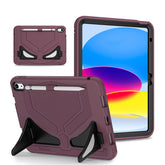 Kids Case Heavy Duty Shockproof with Kickstand for iPad 10th 2022-PlumBlack