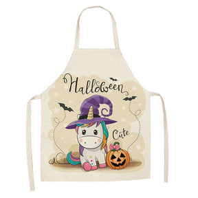 Unicorn Apron for Halloween Party Baking Painting-A1