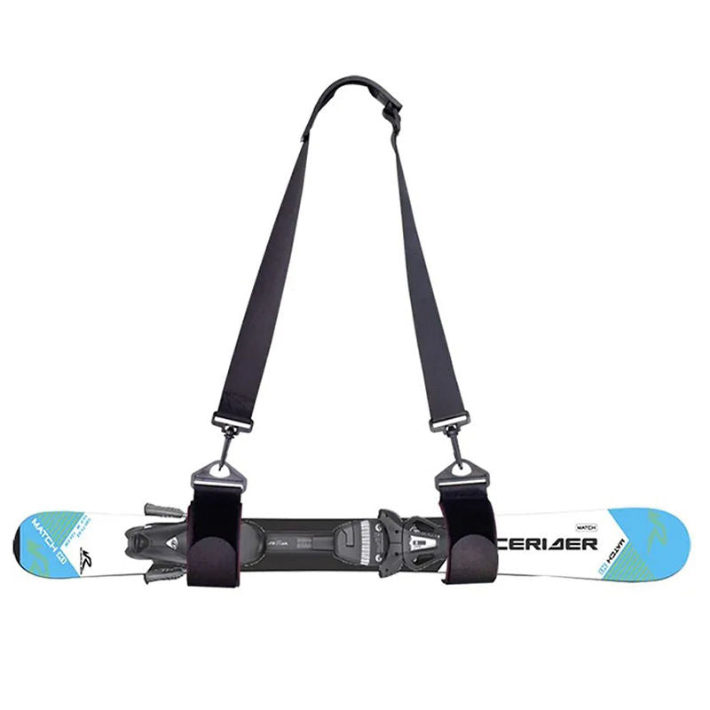 Adjustable Ski Shoulder Straps Handheld Nylon EVA Carrier Straps-B