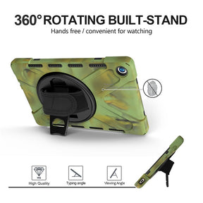OnePiece Tablet Case Heavy Duty Anti-fall Protective Cover Bulit-in Kickstand For Huawei MatePad 10.4inch 2020-Camouflage