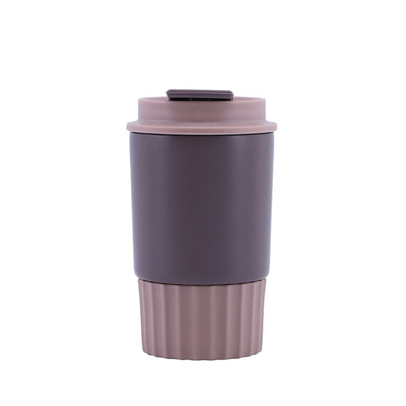 12oz Travel Mug with Leakproof Lid Ideal for Hot/Ice Coffee-Grey