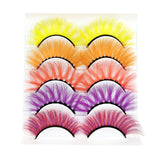 3D False Eyelashes Colored Thick Lashes for Performance Halloween-15