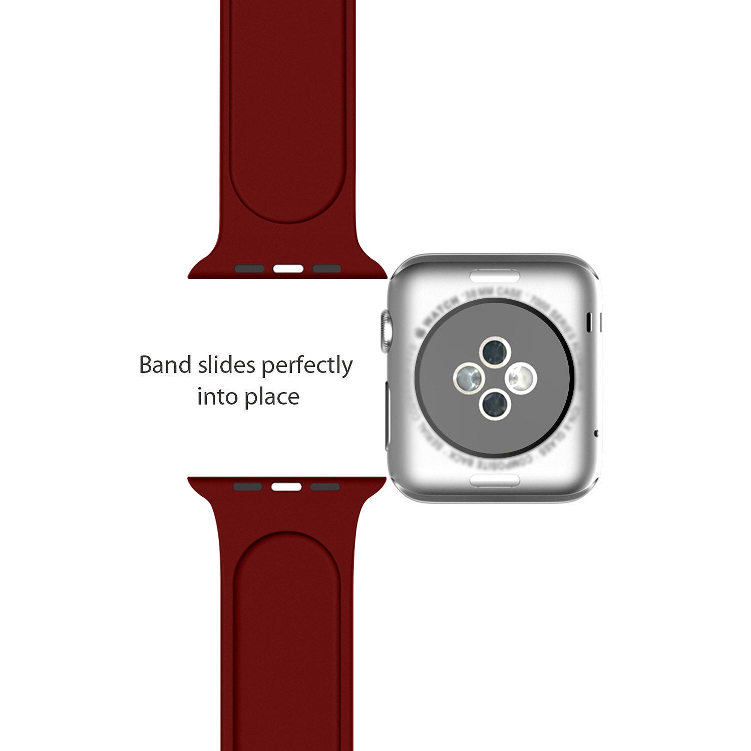 Sport Band Watch Band For iWatch Series-Wine Red