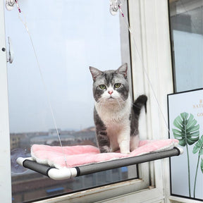 Cat Hammock Suction Cup Cat Nest Suitable for Sunbathing and Windowsill Viewing