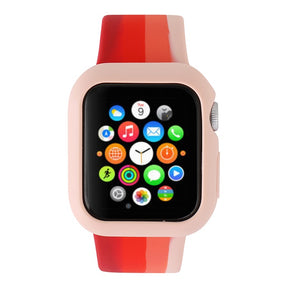 Colorful Silicone Sport Watch Band For Apple iWatch Series-02