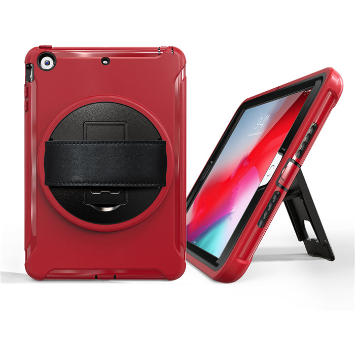 Spider Man 3-Layer Multi-Function Case Hand Strap Tablet Shell 7.9 inch For iPad Mini 1/2/3-Red