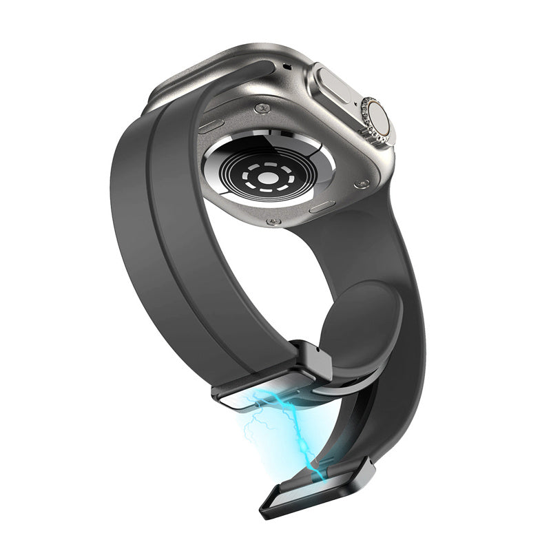 Magnetic Sports Band with Quick Release Soft Silicone for Apple Watch-13