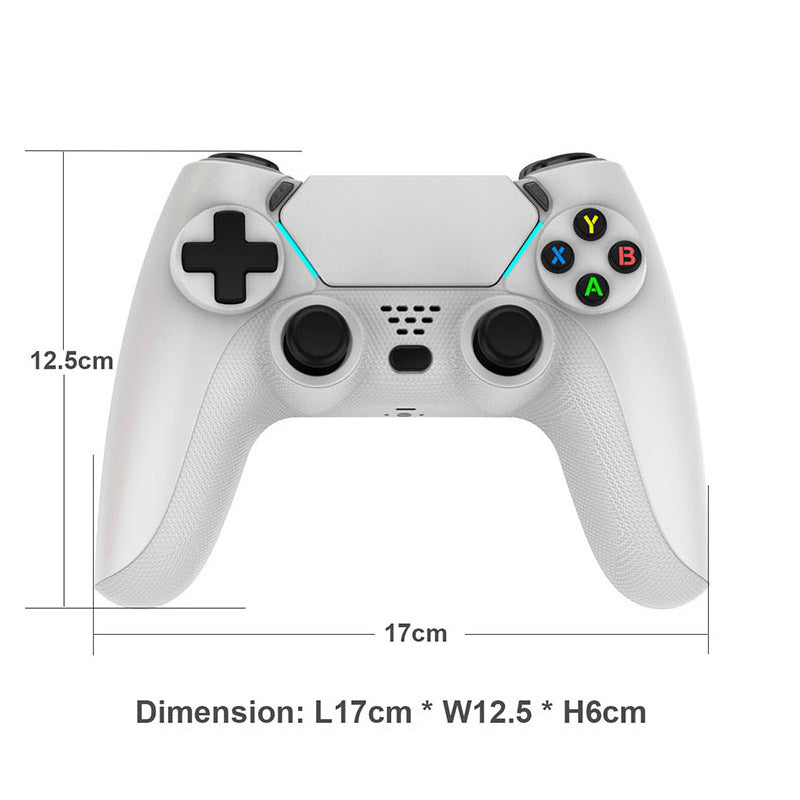 Wireless Gaming Controller with Vibration and Touch Pad for PS4 Pro Slim Steam