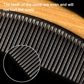 5 Pack Sandalwood Comb for Curly and Straight Hair-B