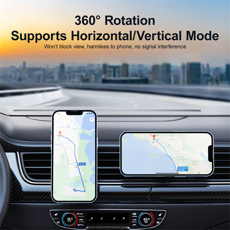 Magnetic Phone Holder Hands Free Vent 360° Rotation for Car Fit All iPhone