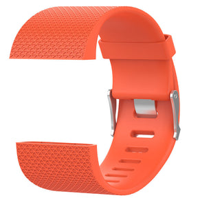 Soft Silicone Band For Fitbit Surge Smart Watch Replacement Accessories-Orange