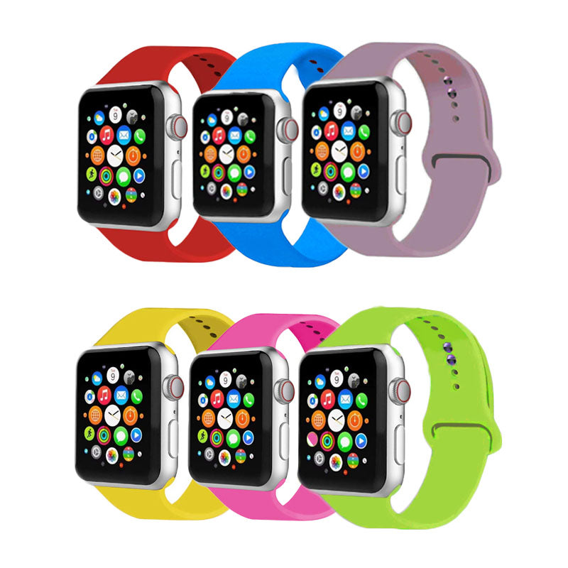 6 Packs B Sport Watch Band For Apple iWatch Series